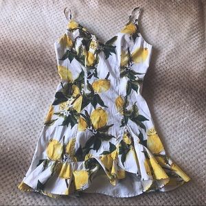 Lemon mini dress 🍋